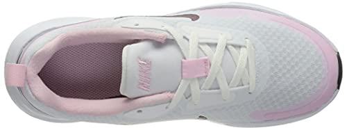 Nike Wearallday, Zapatillas Deportivas, White Dark Beetroot Pink Foam, 36 EU