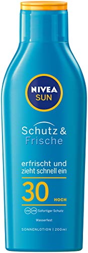Nivea Sun protección y frescura solar SPF 30, 1er Paquete (1 x 200 ml)