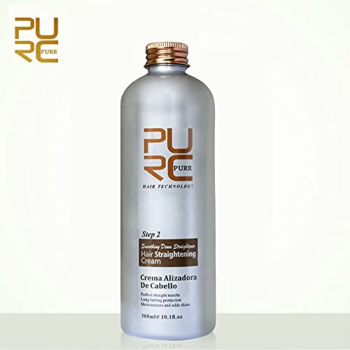 Nuevos productos reproductores conjunto de crema para alisar el cabello alisado para mantener el cabello brillante y flexible