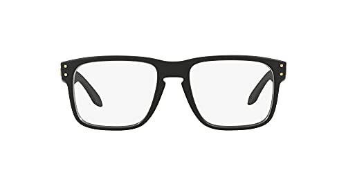 Oakley Holbrook RX Gafas, Satin Black, Standard Unisexo