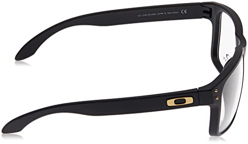 Oakley Holbrook RX Gafas, Satin Black, Standard Unisexo
