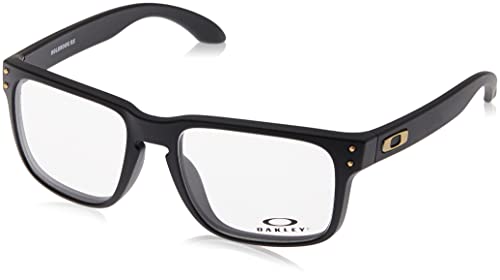 Oakley Holbrook RX Gafas, Satin Black, Standard Unisexo