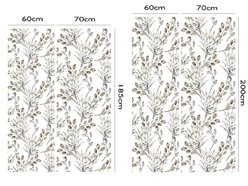 Oedim Vinilo para Frigorífico Ramas Secas 185x60cm | Adhesivo Resistente y Económico | Pegatina Adhesiva Decorativa de Diseño Elegante