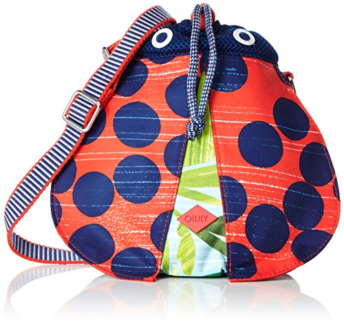 Oilily Girl Ladybug OES7160 Leaf 732 - Mochila, color verde