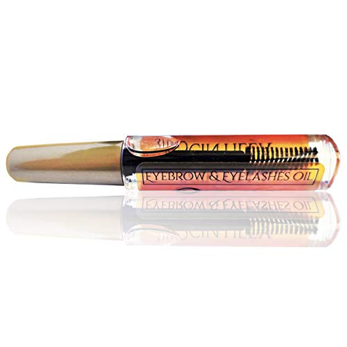 Óleo para el crecimiento y restauración pestañas y cejas, Tratamiento Fortalecedor y Alargador para Pestañas y Cejas - Potenciador de Pestañas con Ingredientes Naturales. Complejo de 15 óleos. 12 ml