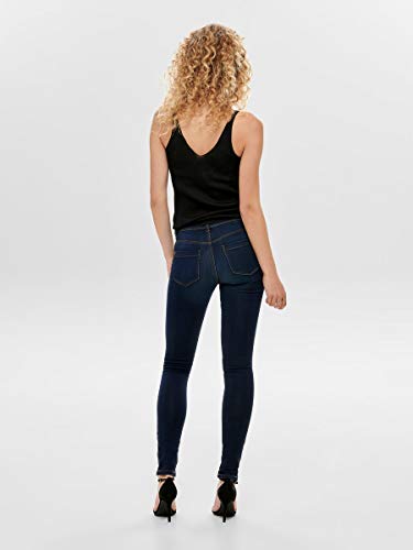 ONLY Onlultimate King Reg Jeans Cry200 Vaqueros, Dark Blue Denim, XS / 32L para Mujer