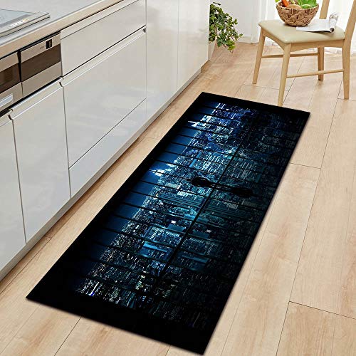 OPLJ Alfombra de Puerta de la Serie Nature Alfombra de Sala de Estar Alfombra cómoda Alfombra de Cocina para decoración del hogar A1 50x80cm