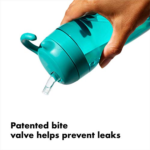 OXO Tot Botella de agua Adventure - verde azulado, 1 paquete de 1), 63143600
