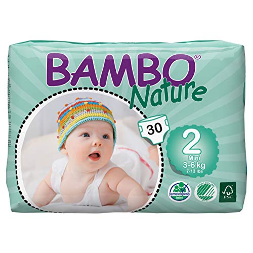 Pañales Bambo - Pañal Bambo mini 3-6Kg, 30ud