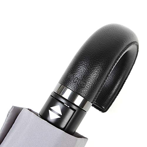 Paraguas Plegable automático para Caballero con puño ergonómico. Elegante y Funcional, Paraguas automático Abre Cierra Paraguas antiviento y antigoteo