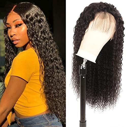 Peluca 13x6 transparente onda de agua encaje frente peluca remy humano pelo peluca peruana rizado humano pelo pelucas de encaje for mujeres 13x4 encaje peluca frontal Extensiones cabello