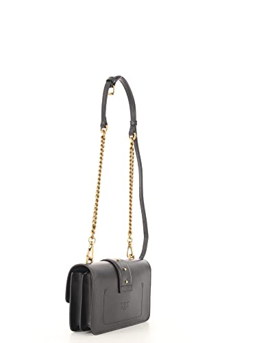 Pinko Love Mini Icon Simply Bandolera Negro
