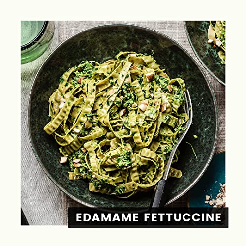 Planet Plant-Based Bio Protein Pasta Mix / 3er Pack (3x200g) / Pasta de proteínas / Habas Negras Espaguetis / Edamame Fettuccine / Edamame Espaguetis / Lower Carb Fideos de soja / Sin gluten / Vegana