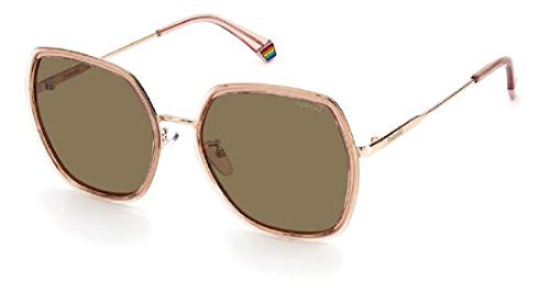 Polaroid PLD 6153/g/s Sunglasses, 35J/SP Pink, 58 Womens
