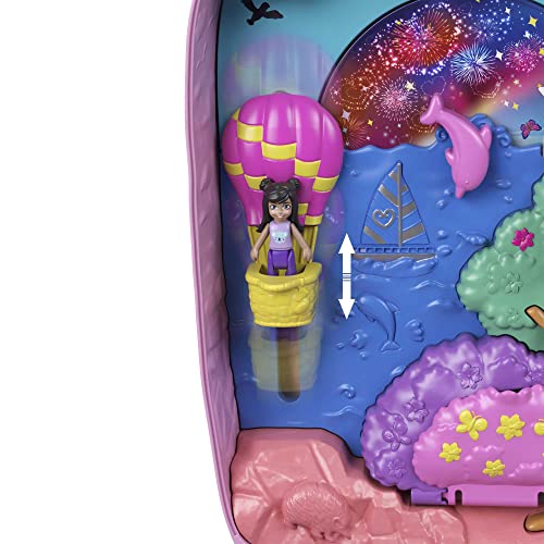 Polly Pocket Bolso y Cofre 2 en 1 con Forma de Koala, con muñecas, Mascotas y Accesorios, Juguete +4 años (Mattel GXC95)