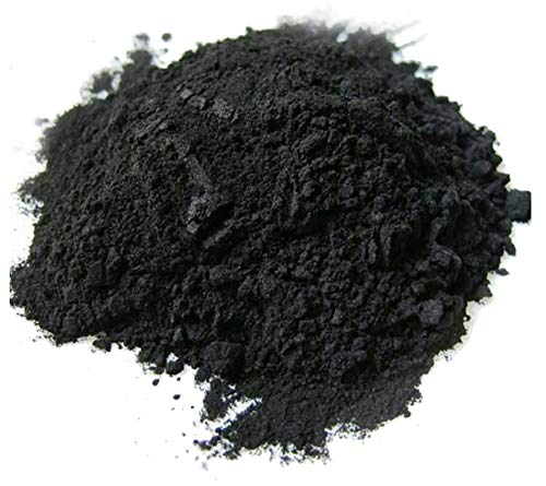 Polvo de carbón activado - 25/50 gr: uso en máscaras, envolturas corporales, exfoliantes, formulaciones exfoliantes, colorantes para jabones (50 Gr)