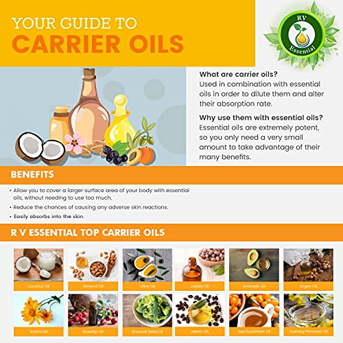 R V Essential Puro aceite shikakai 50ml (1.69oz)- Acacia Concinna (100% puro y natural) Pure Shikakai Oil