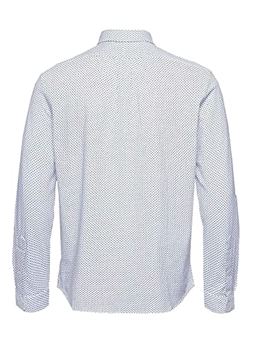 Ralph Lauren Featherweight MESH-LSL-KNT, White Floral. Blanco S