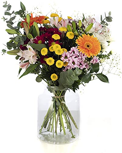 Ramo de Flores Variadas Multicolor | ENTREGA GRATIS 24 HORAS | Flores Naturales a Domicilio Blossom® | Ramo Flores Frescas y Recién Cortadas a domicilio