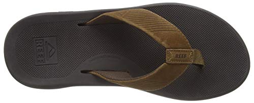 Reef Leather Phantom II, Chanclas Hombre, Bronce, 42