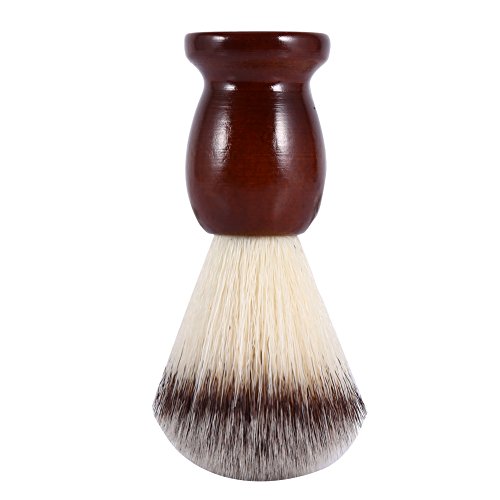 Regalo de verano Brocha de afeitar para hombres, herramienta de nailon para peluquería, herramientas de aseo personal de estilista para salón profesional, tienda, artículos de tocador para el hogar