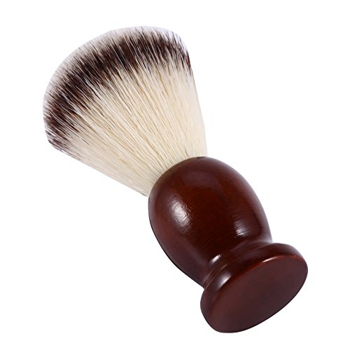 Regalo de verano Brocha de afeitar para hombres, herramienta de nailon para peluquería, herramientas de aseo personal de estilista para salón profesional, tienda, artículos de tocador para el hogar