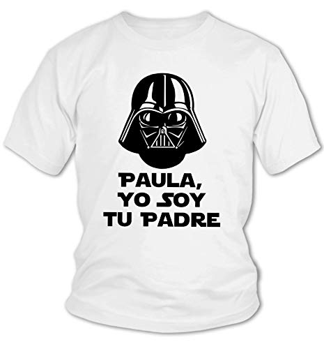 Regalo día del padre camiseta papá personalizada + Body o camiseta hijo/a Estilo Star Wars Jedi Darth Vader de la guerra de las galaxias