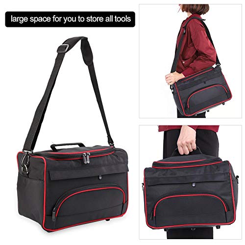 Regalos de abril Bolso de peluquería, bolsa de herramientas para el cabello profesional de gran capacidad y multifuncional, salón portátil para hombres, mujeres, bolsa de herramientas para peluquería,