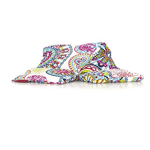 Saco Térmico de Semillas para microondas Aroma Lavanda, Azahar o Romero para aplicar Calor seco Natural con funda lavable Flores Multicolor (Azahar, M (50 x 15 CM))