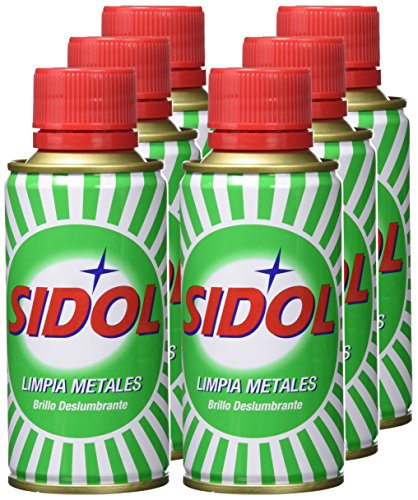 Sidol Limpia Metales Líquido - 6 x 150 ml