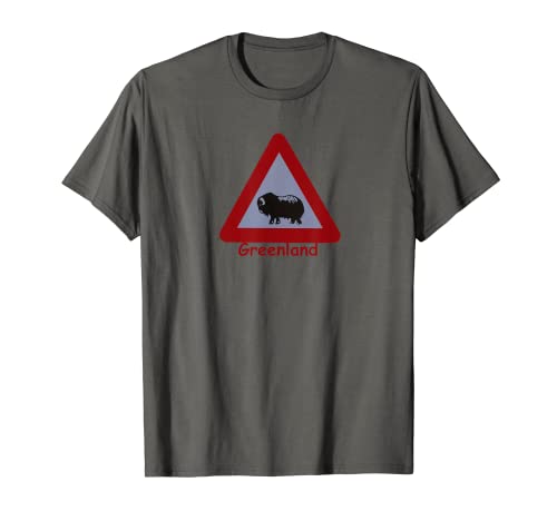 Signo de buey almizcle Groenlandia Camiseta