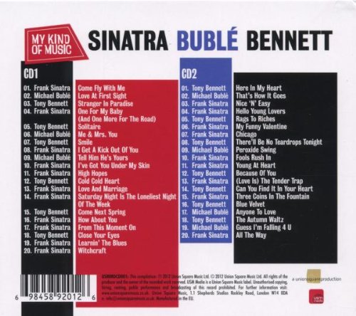 Sinatra Buble Y Bennett