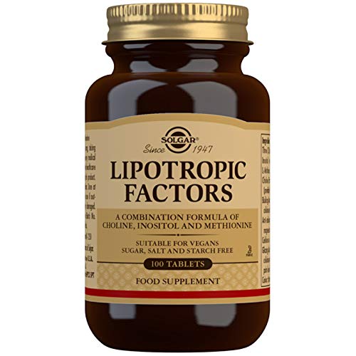 Solgar Factores Lipotrópicos Comprimidos - Envase de 100