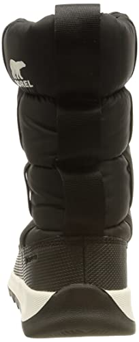 Sorel Niños Unisex Botas de invierno YOUTH WHITNEY II PUFFY MID, Color: Negro, Talla: 35