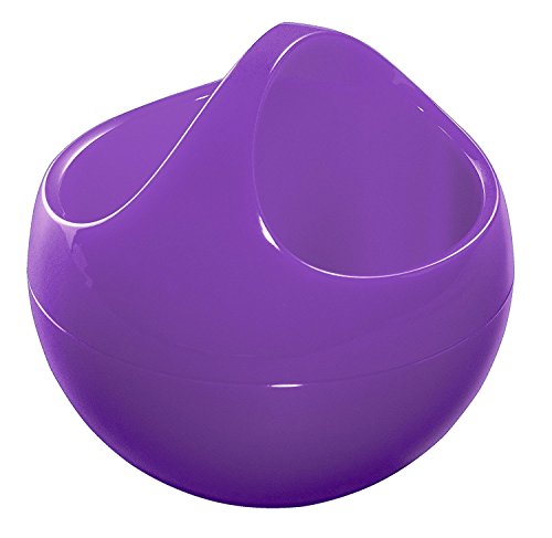 Spirella 10,16880 Bowl-shiny make-up recipiente, lila