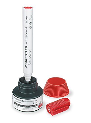 Staedtler Lumocolor 488 51-9. Cargador para marcadores Lumocolor 351 y 351 B. Un frasco con tinta de color negro.