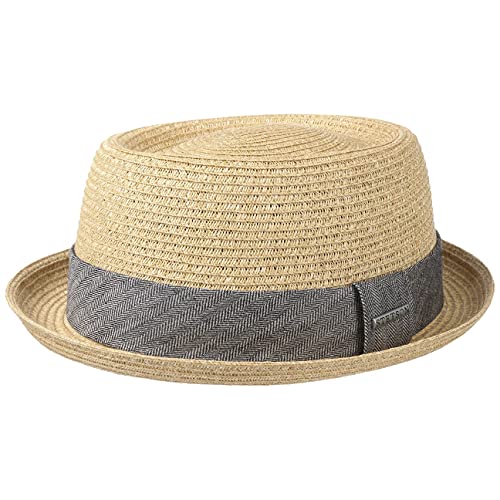 Stetson Sombrero Robstown Toyo Pork Pie by solsombrero (S (54-55 cm) - Natural)