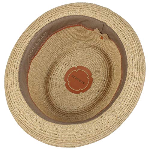 Stetson Sombrero Robstown Toyo Pork Pie by solsombrero (S (54-55 cm) - Natural)