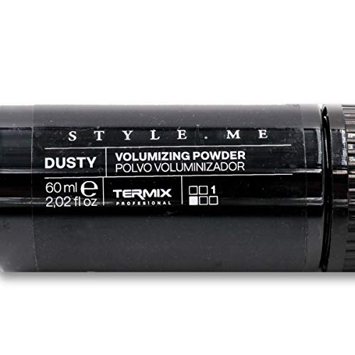 STYLE . ME Polvo Voluminizador Dusty By Termix - Ideal Para Aportar Ese Extra De Volumen Y Textura Al Cabello. Proporciona Un Efecto Voluminizador Instantáneo Y De Larga Duración, Aloe