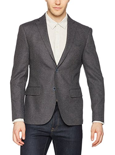 Ted Lapidus Americana Hombre Slim Fit Gris Oscuro ES 52