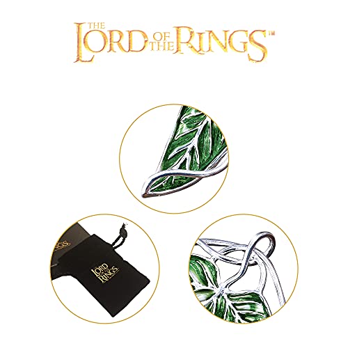 The Noble Collection El señor de los anillos: Broche de hojas L√≥rien