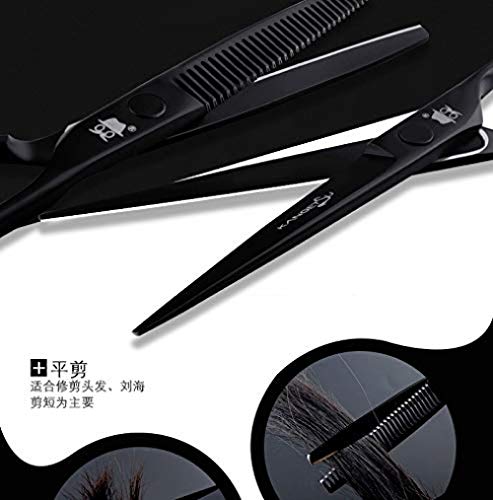 Tijeras de peluquería Tijeras para Cortar el Cabello Tijeras para Adelgazar el Cabello Tijeras Profesionales Ideal para Salones Tiendas y entusiastas del Cabello- 6.0 Improve