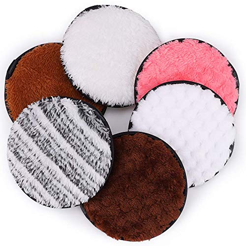 Toalla Desmaquillante Facial Microfibra Lavable/Reutilizable Maquillaje de Limpieza Facial Almohadillas de Felpa, Remover Paño Desmaquillante, Discos Desmaquillantes de Viaje