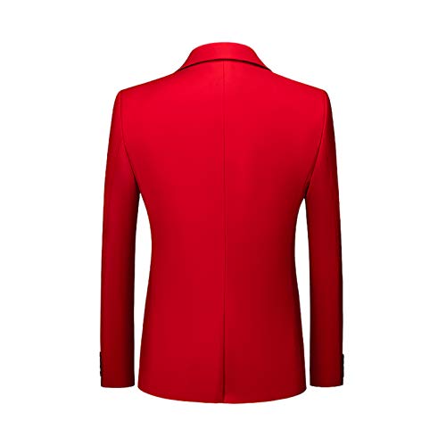 Traje Hombre Suit de 3 Piezas con Chaqueta Chaqueta Chaleco pantalón Hombres Traje de Fiesta de Boda de Negocios Style Traje Ceñido para Hombre Chaleco y Pantalones
