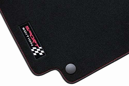 tuning-art 2404 Edition Design Alfombrillas para Mercedes Classe C W203 2000-2007