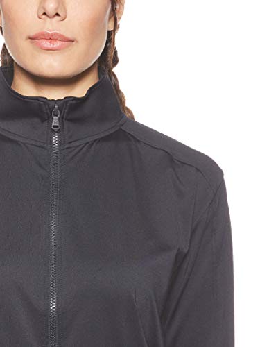 Under Armour Heatgear Armour Full Zip Sudadera con Cremallera, Mujer, Negro, LG
