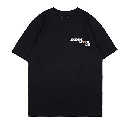 V Legends Never Die Camiseta Manga Corta para Hombre T-Shirt