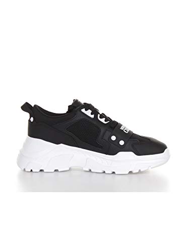 Versace Jeans Couture E0ywasc4 Zapatillas Moda Hombres Negro - 42 - Zapatillas Bajas