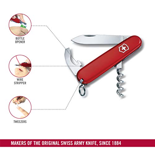 Victorinox Navaja de Oficial, Waiter, Rojo