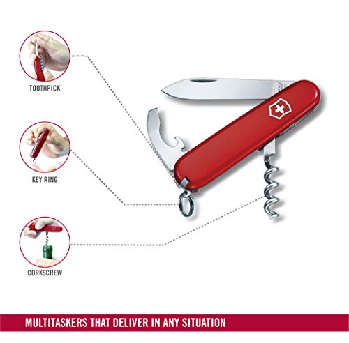 Victorinox Navaja de Oficial, Waiter, Rojo